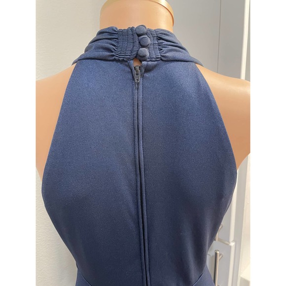 1970s Disco Dress Vintage Maxi Dress W/ Gem Details - Picture 8 of 11